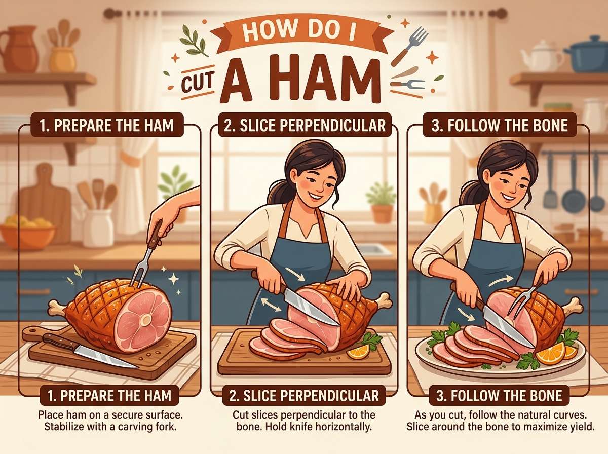 How Do I Cut A Ham