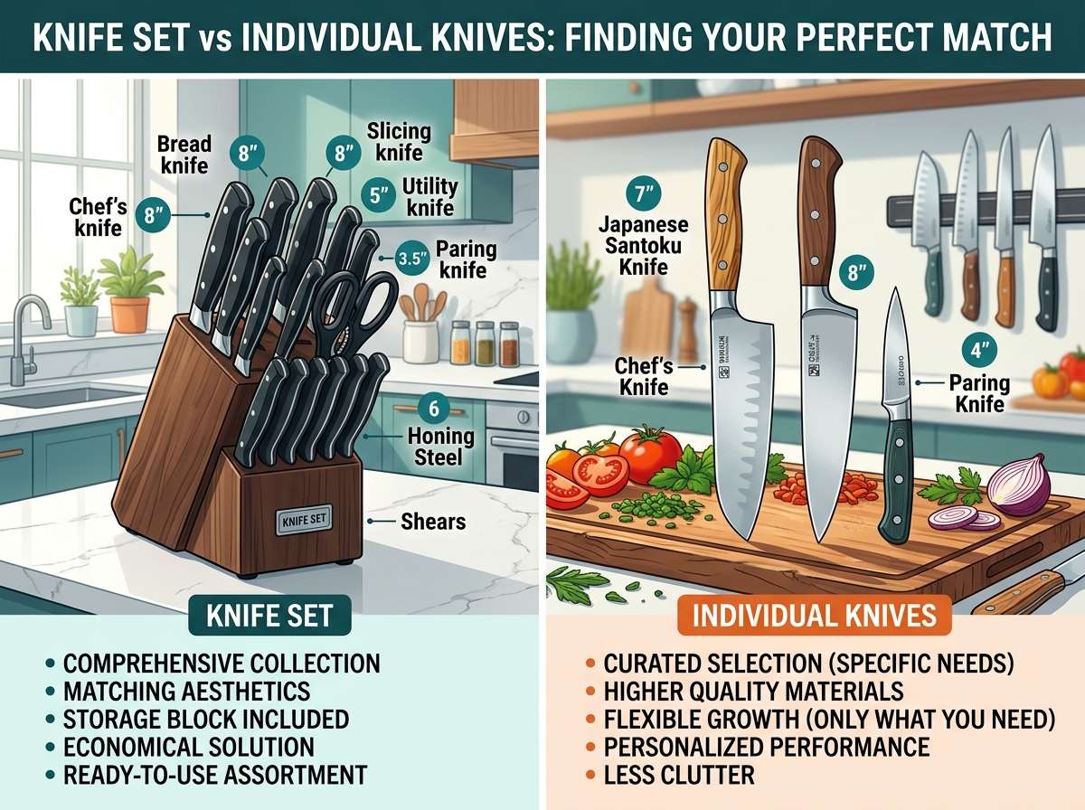 Knife Set vs Individual Knives
