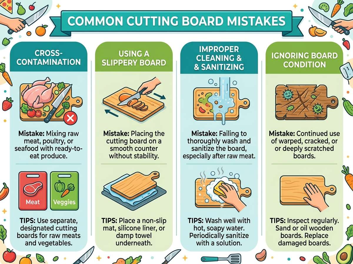 Common Cutting Board Mistakes