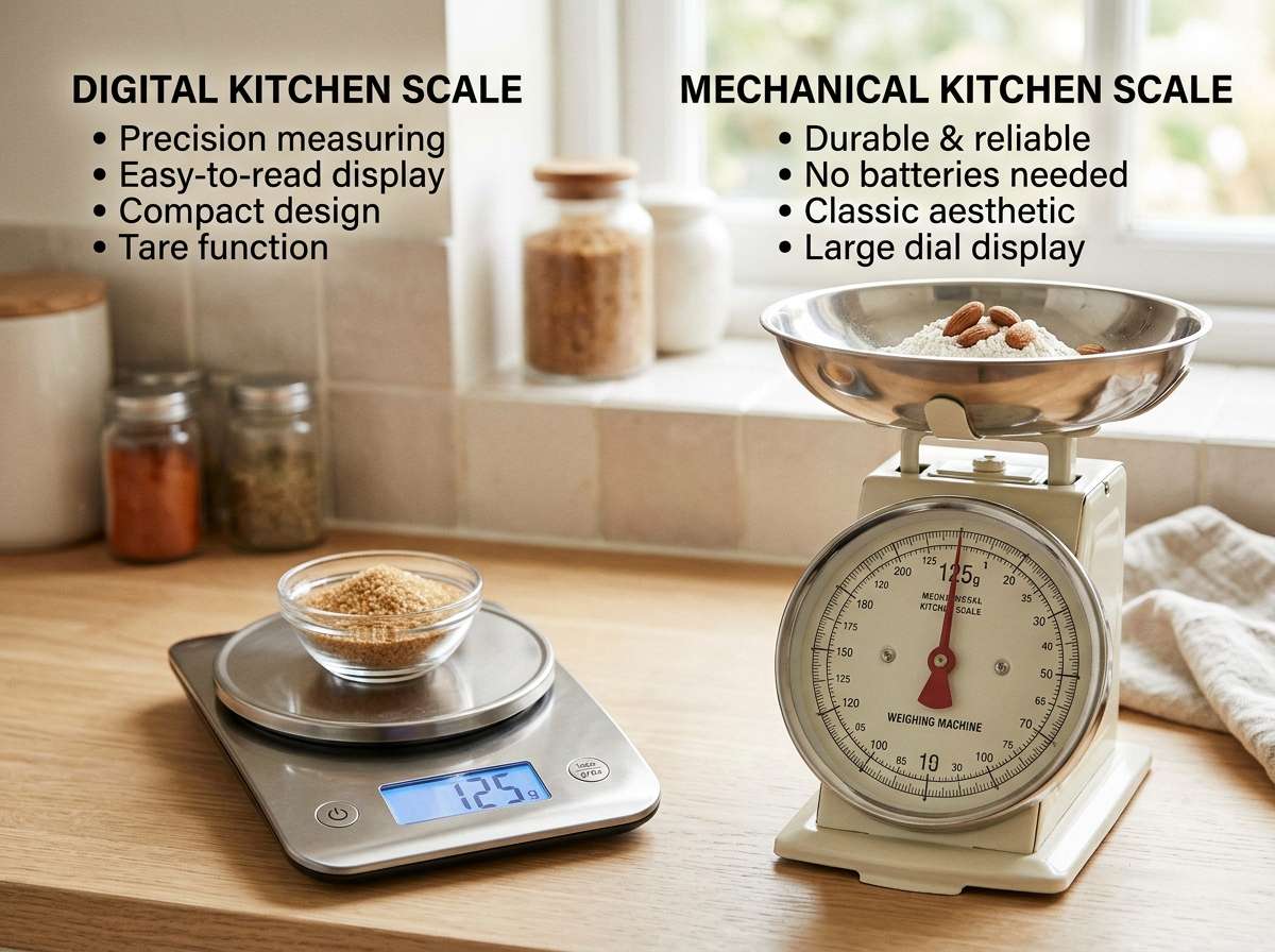 Digital vs Mechanical Kitchen Scale