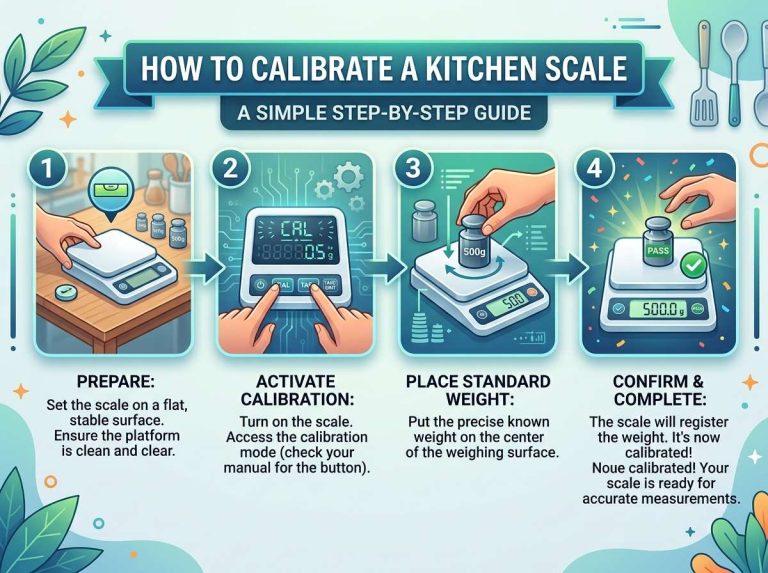 How to Calibrate a Kitchen Scale