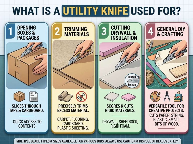 What Is a Utility Knife Used For