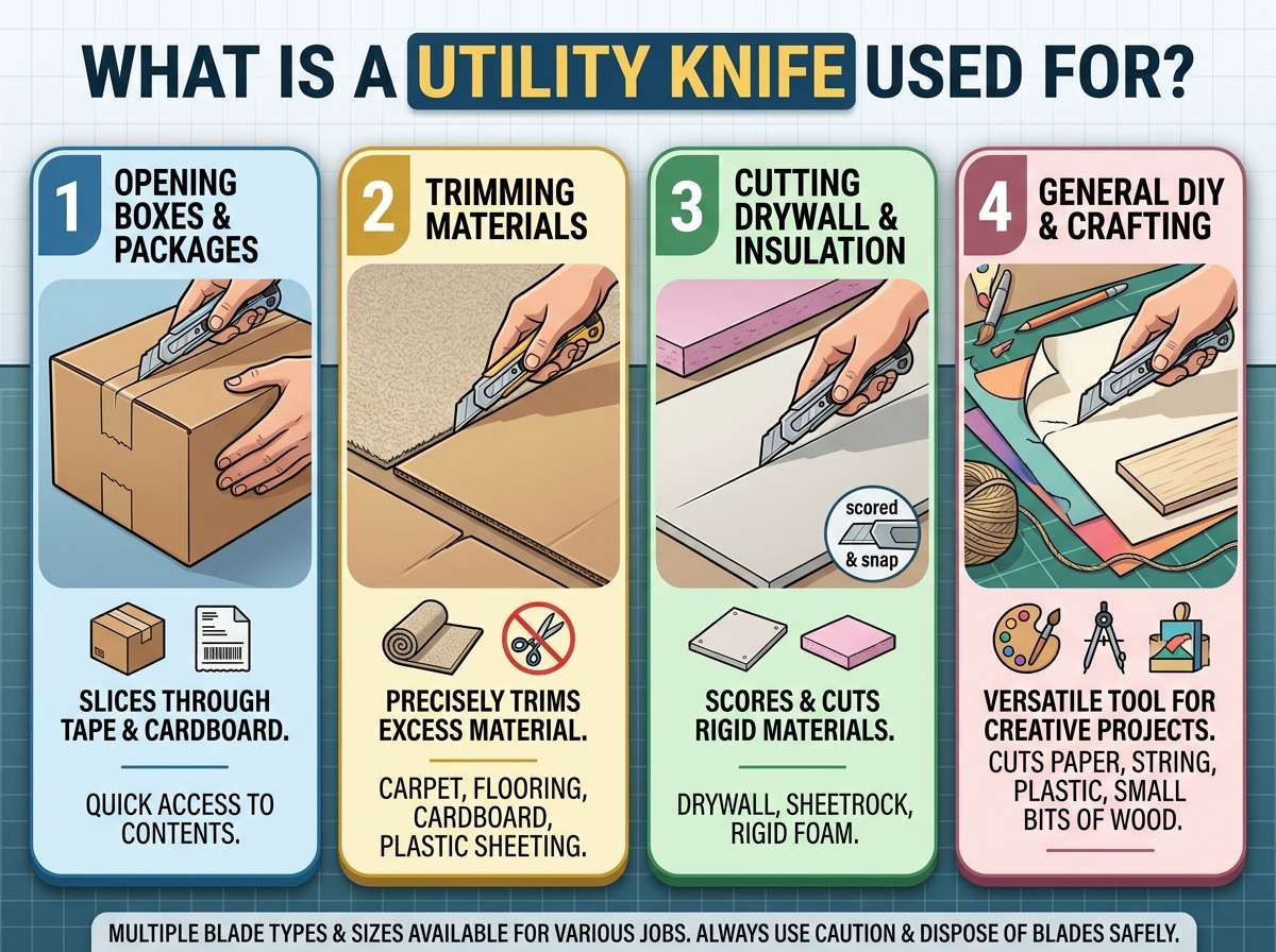 What Is a Utility Knife Used For