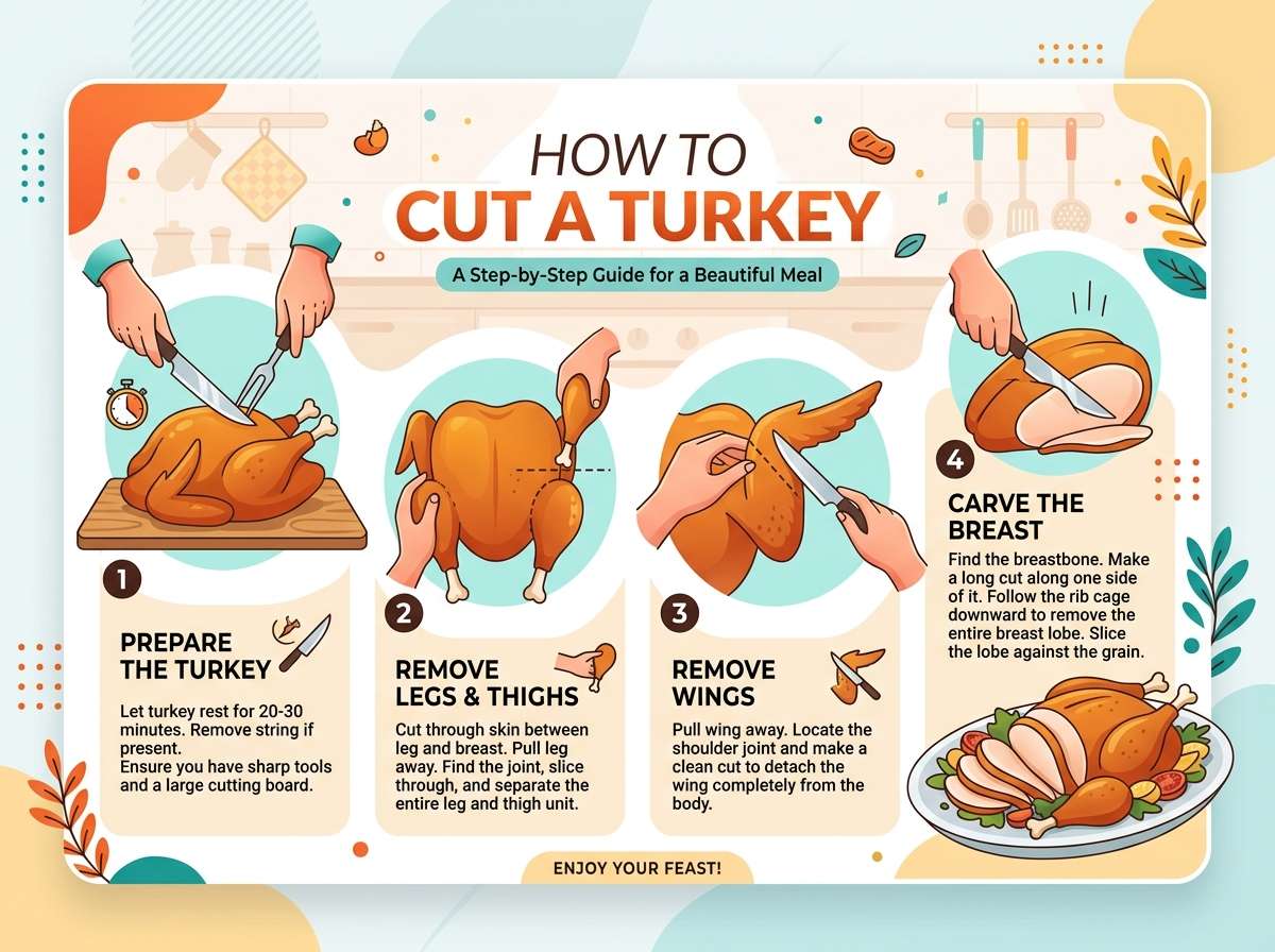 How to Cut a Turkey
