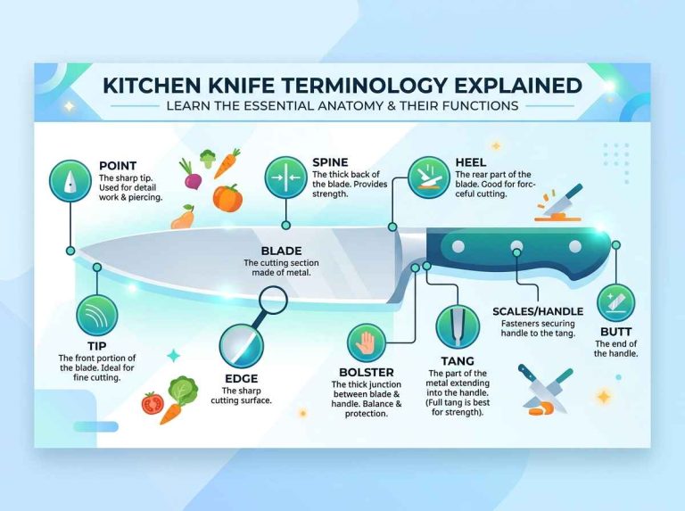 Kitchen Knife Terminology Explained