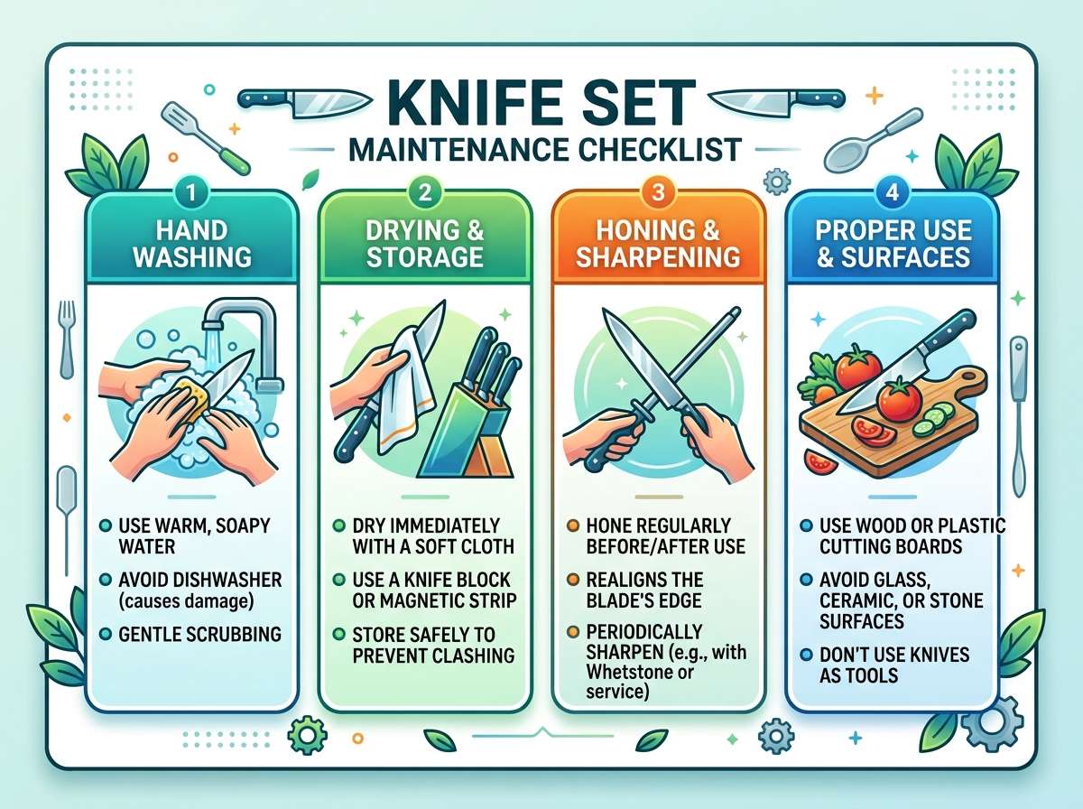 Knife Set Maintenance Checklist