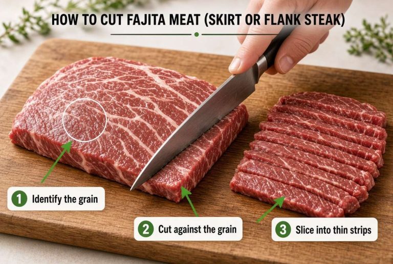 How Do You Cut Fajita Meat?