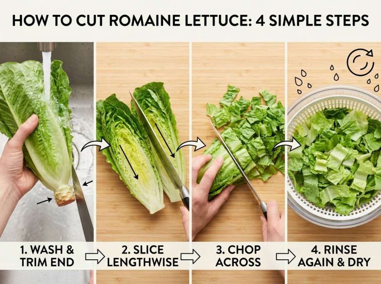 How Do You Cut Romaine Lettuce