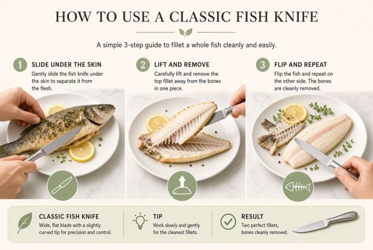 How Do You Use a Fish Knife
