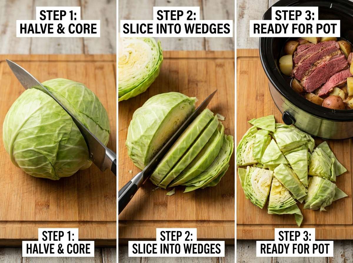 How to Cut Cabbage for Corned Beef